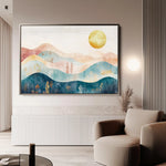 Boho 237 Canvas Art 90 x 60 cm / Stretched on hidden frame