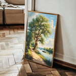 Landscape 237 Canvas Art 90 x 60 cm / Stretched on hidden frame