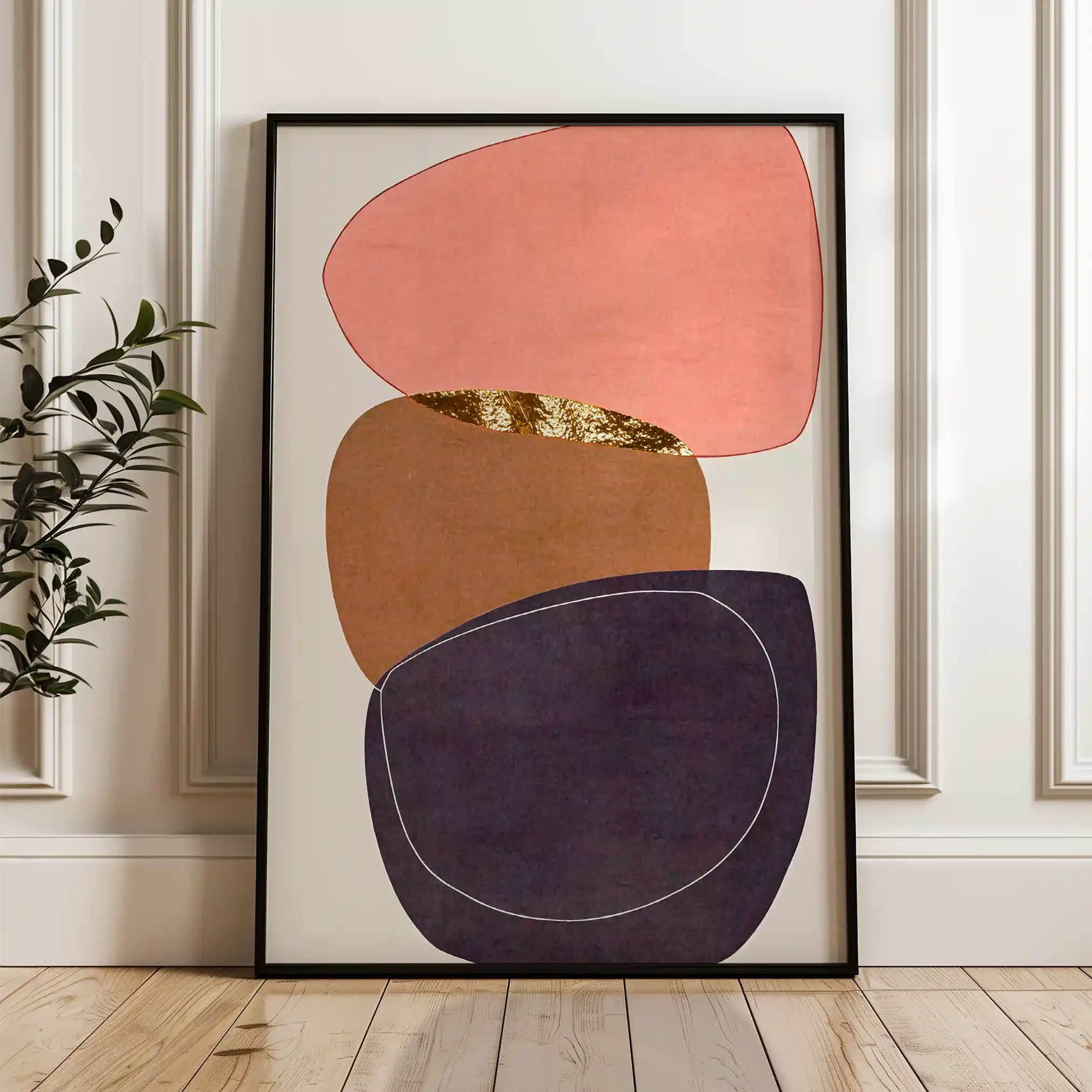 Boho 238 Canvas Art 90 x 60 cm / Stretched on hidden frame