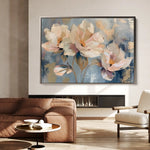 Floral Canvas Wall Art WAD238-F 90 x 60 cm / Stretched on hidden frame