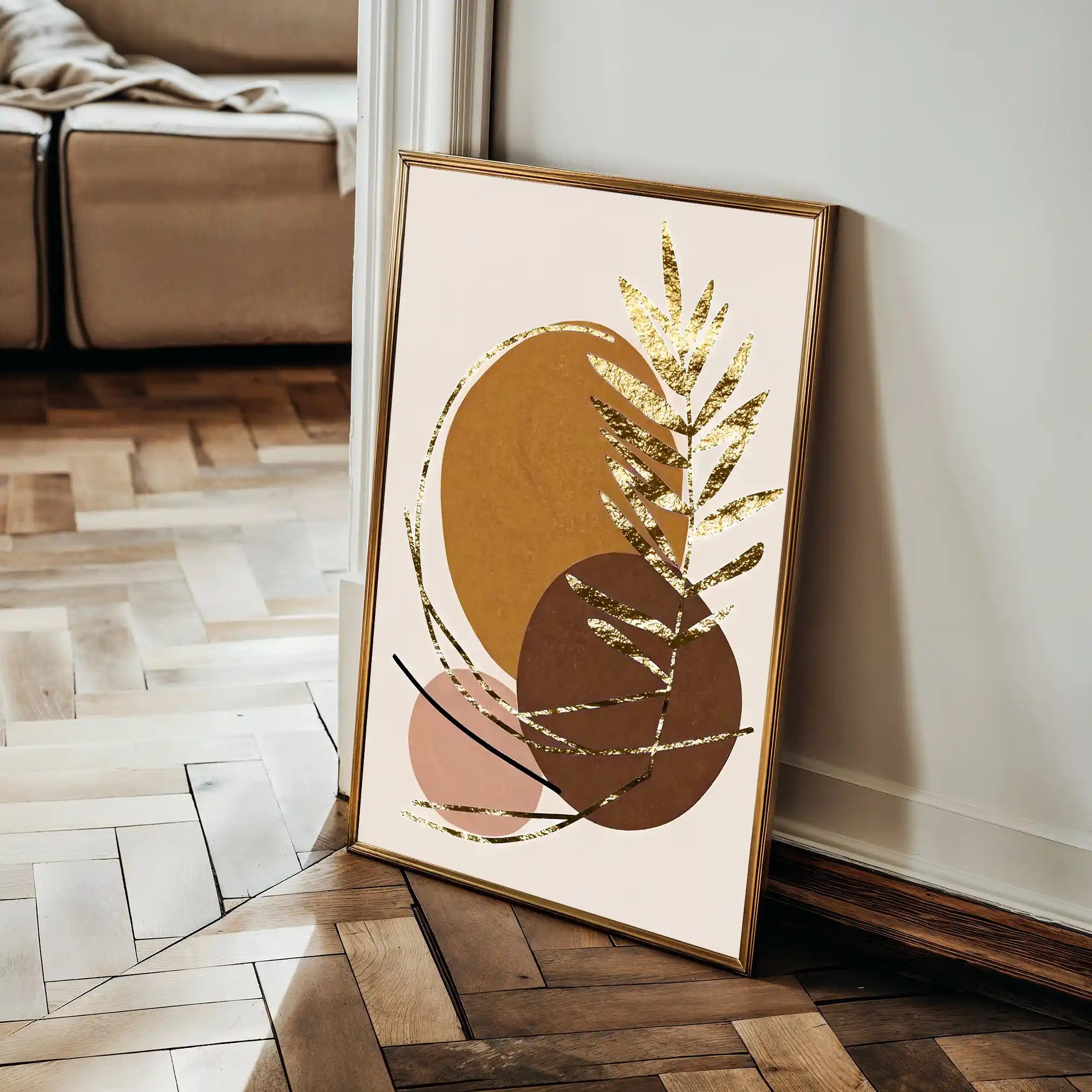 Boho 239 Canvas Art 90 x 60 cm / Stretched on hidden frame