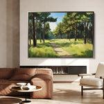 Landscape 239 Canvas Art 90 x 60 cm / Stretched on hidden frame