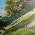 Landscape 239 Canvas Art 90 x 60 cm / Stretched on hidden frame