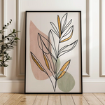 Boho 240 Canvas Art 90 x 60 cm / Stretched on hidden frame