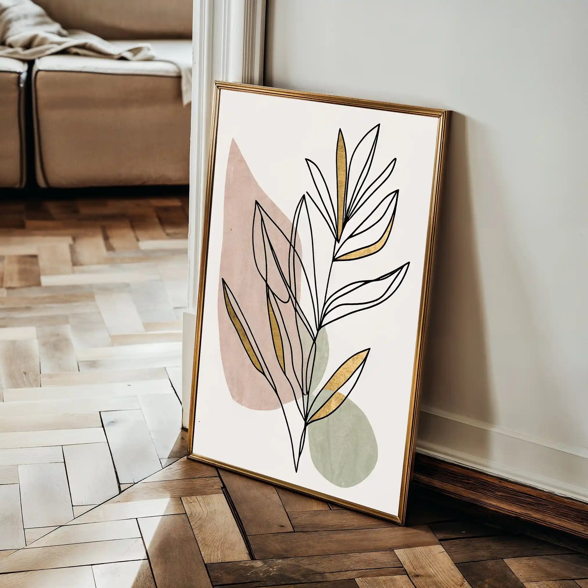 Boho 240 Canvas Art 90 x 60 cm / Stretched on hidden frame