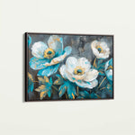 Floral Canvas Wall Art WAD240-F 90 x 60 cm / Stretched on hidden frame