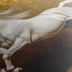 Horses 240 Canvas Art 90 x 60 cm / Stretched on hidden frame