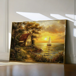 Landscape 240 Canvas Art 90 x 60 cm / Stretched on hidden frame