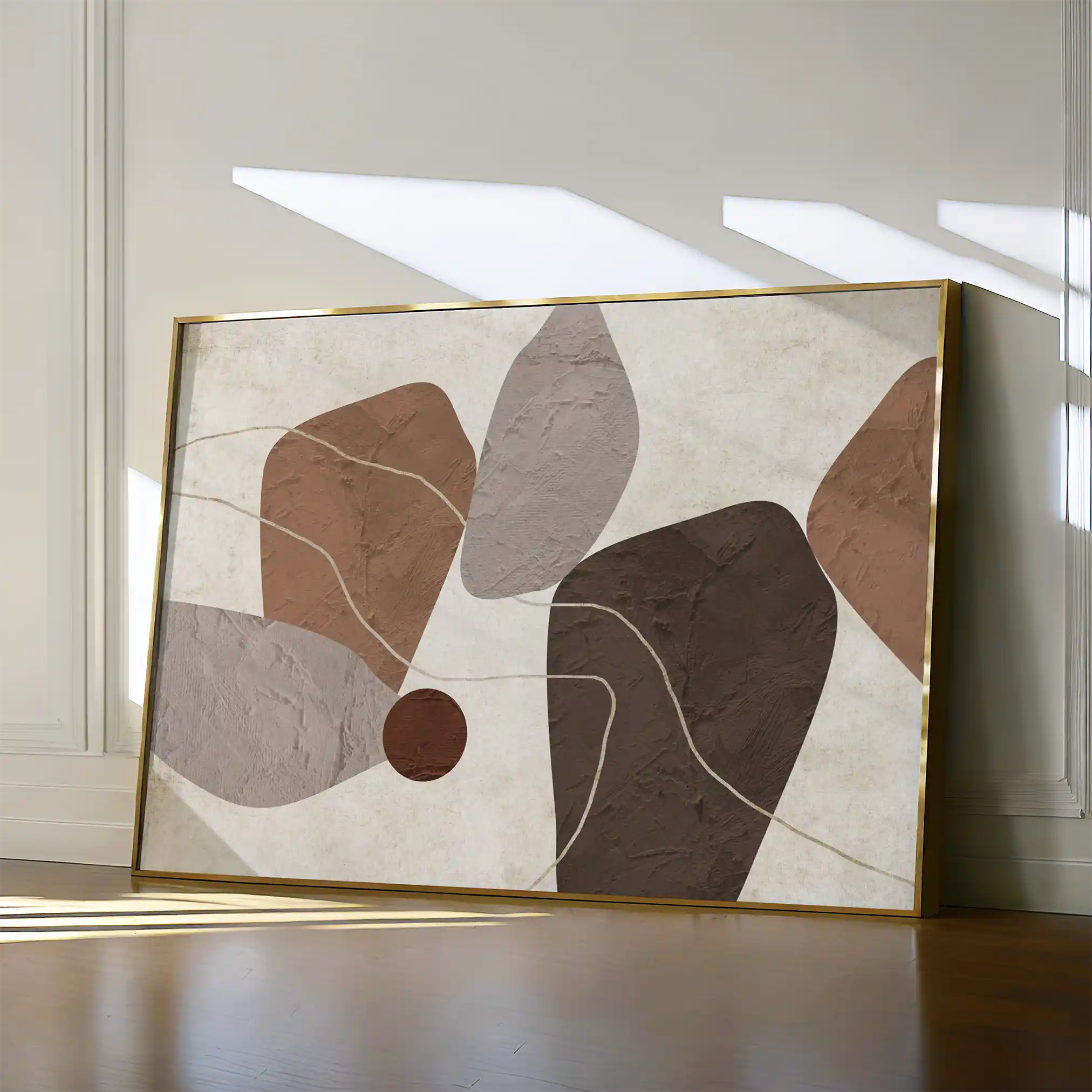 Boho 241 Canvas Art 90 x 60 cm / Stretched on hidden frame