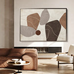 Boho 241 Canvas Art 90 x 60 cm / Stretched on hidden frame