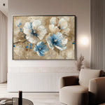 Floral Canvas Wall Art WAD241-F 90 x 60 cm / Stretched on hidden frame