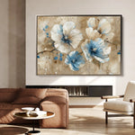 Floral Canvas Wall Art WAD241-F 90 x 60 cm / Stretched on hidden frame