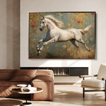 Horses 241 Canvas Art 90 x 60 cm / Stretched on hidden frame
