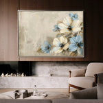 Floral Canvas Wall Art WAD242-F 90 x 60 cm / Stretched on hidden frame