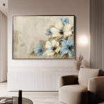 Floral Canvas Wall Art WAD242-F 90 x 60 cm / Stretched on hidden frame