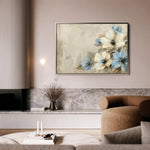 Floral Canvas Wall Art WAD242-F 90 x 60 cm / Stretched on hidden frame