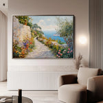 Landscape 243 Canvas Art 90 x 60 cm / Stretched on hidden frame