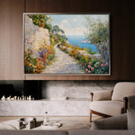 Landscape 243 Canvas Art 90 x 60 cm / Stretched on hidden frame