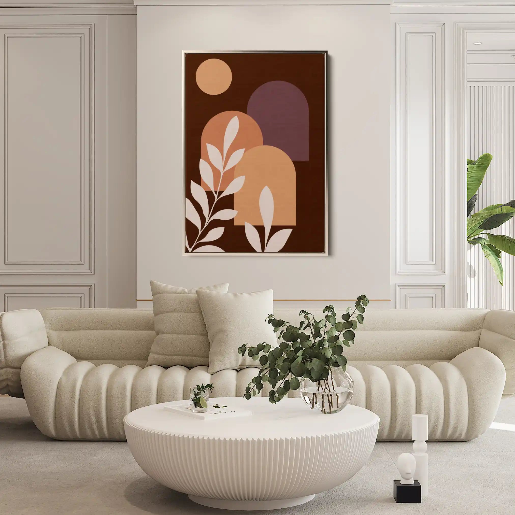 Boho 244 Canvas Art 90 x 60 cm / Stretched on hidden frame