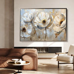 Floral Canvas Wall Art WAD244-F 90 x 60 cm / Stretched on hidden frame