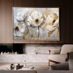 Floral Canvas Wall Art WAD244-F 90 x 60 cm / Stretched on hidden frame