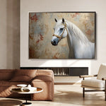 Horses 245 Canvas Art 90 x 60 cm / Stretched on hidden frame