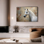 Horses 245 Canvas Art 90 x 60 cm / Stretched on hidden frame