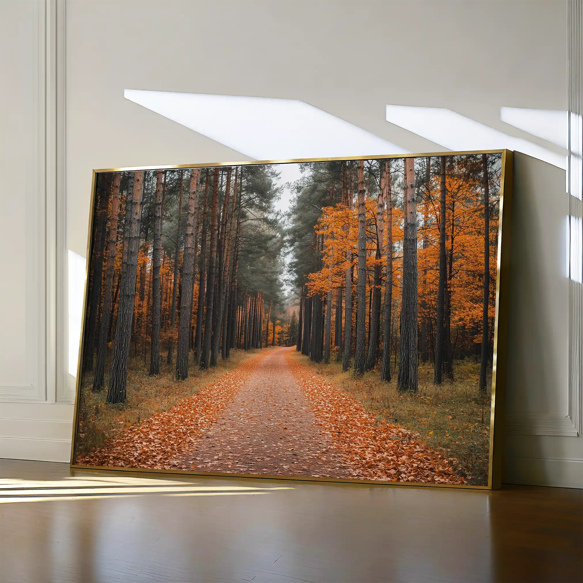 Landscape 245 Canvas Art 90 x 60 cm / Stretched on hidden frame