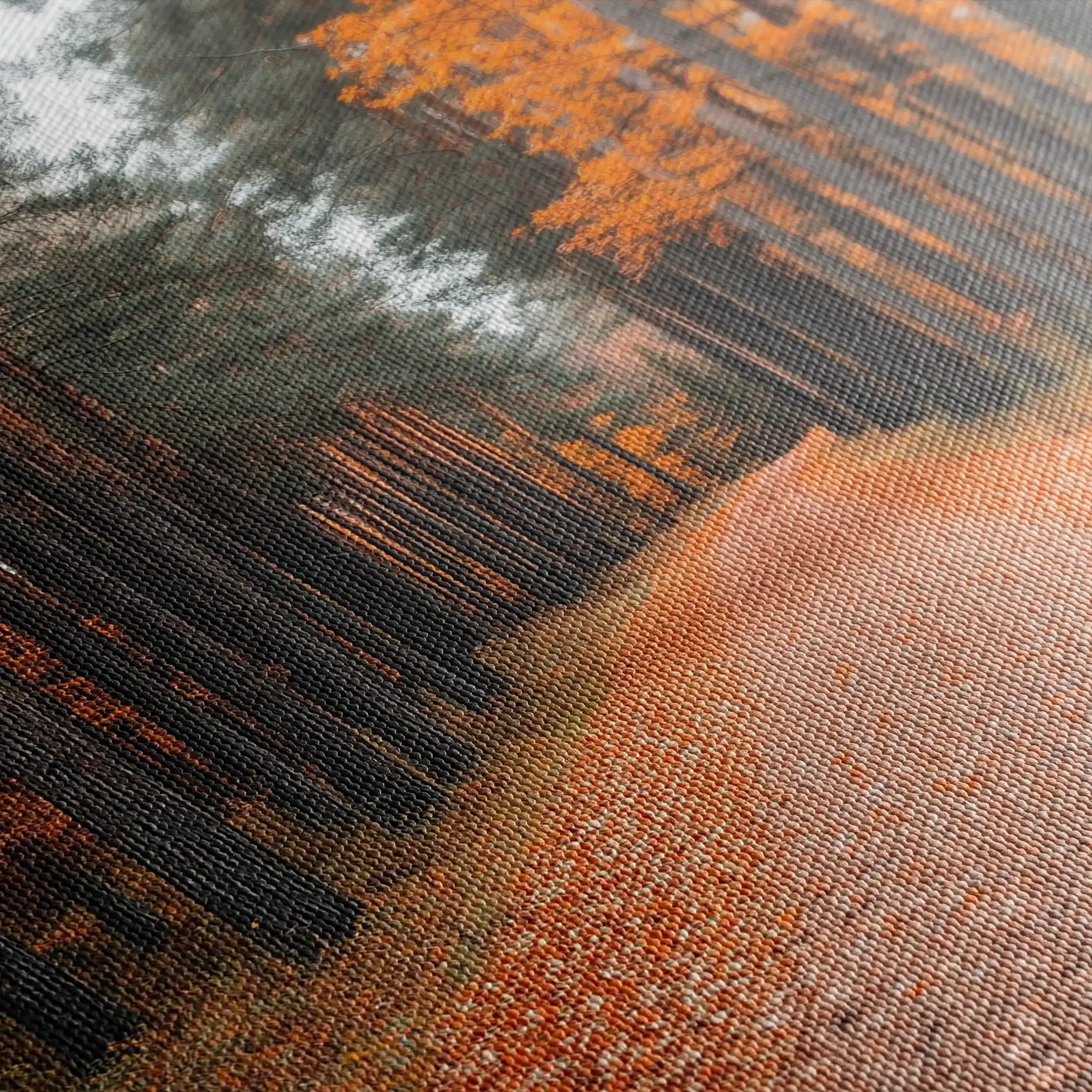 Landscape 245 Canvas Art 90 x 60 cm / Stretched on hidden frame