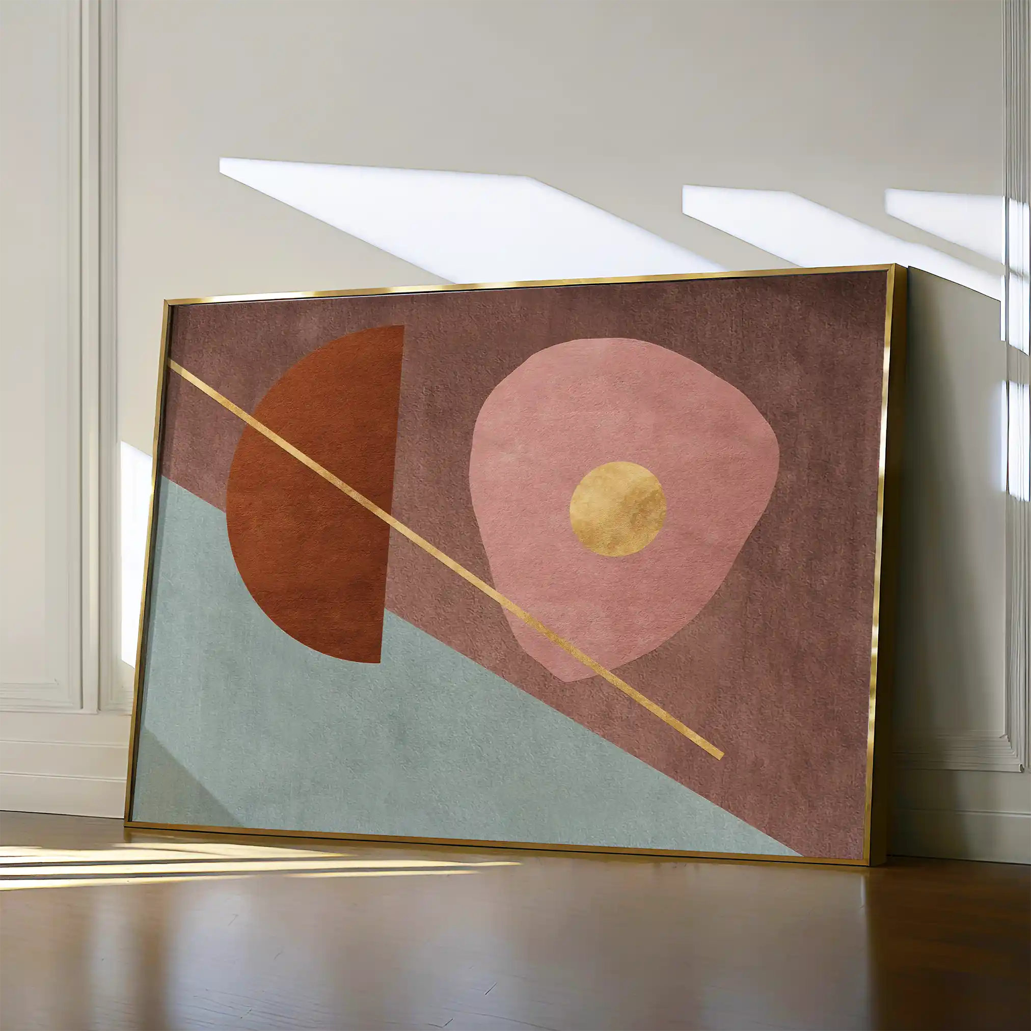 Boho 246 Canvas Art 90 x 60 cm / Stretched on hidden frame