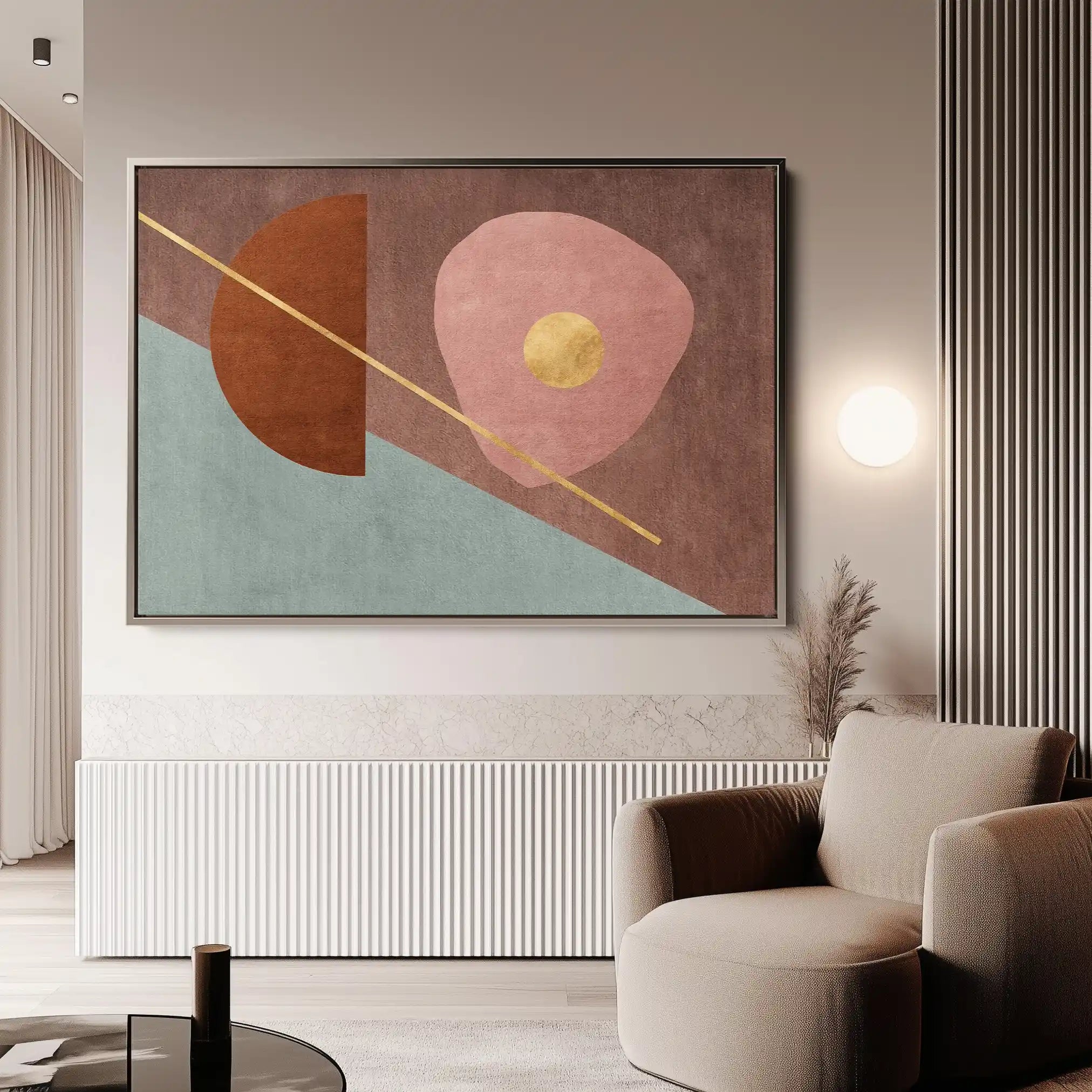 Boho 246 Canvas Art 90 x 60 cm / Stretched on hidden frame