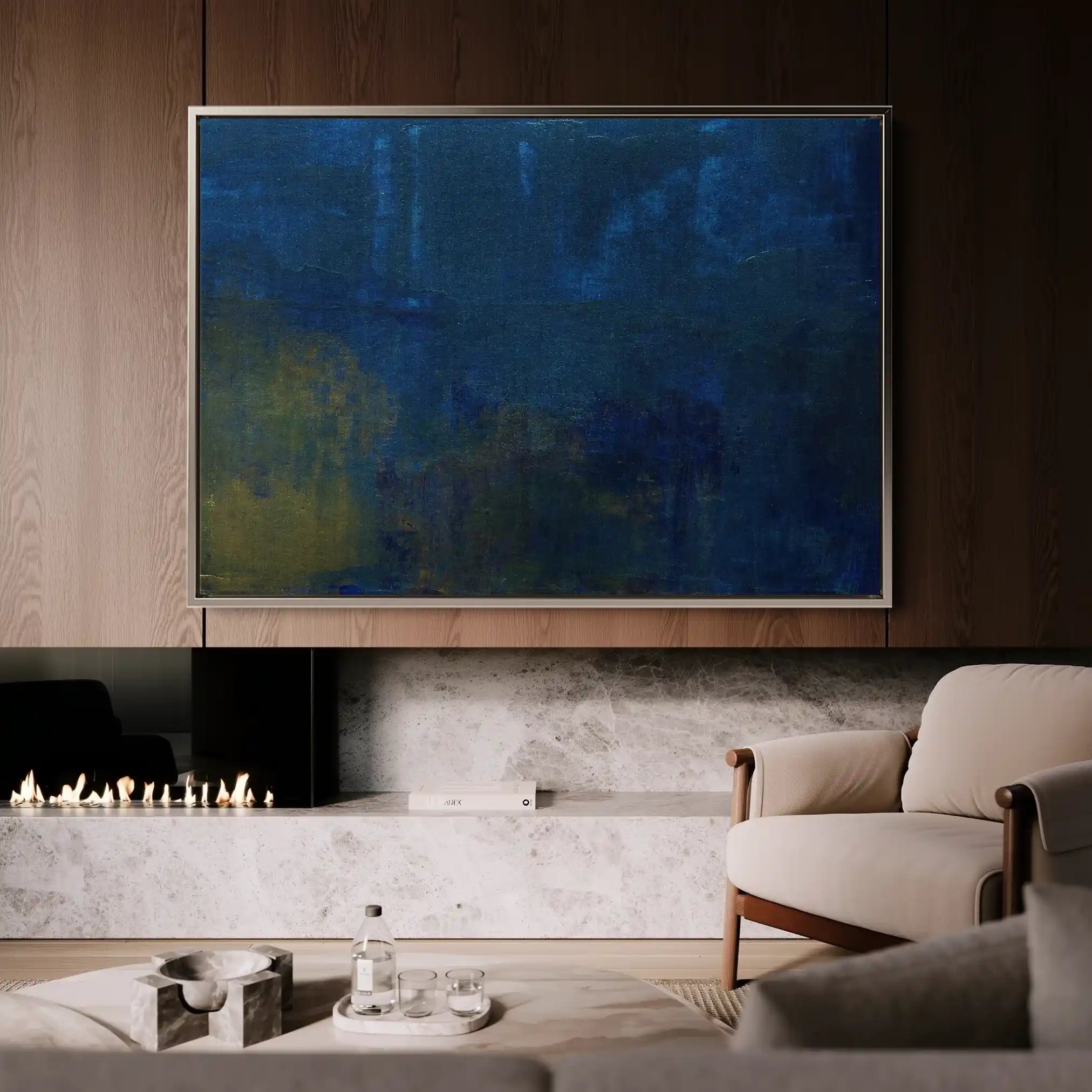 Abstract 247 Canvas Art 60 x 40 cm / Stretched on hidden frame