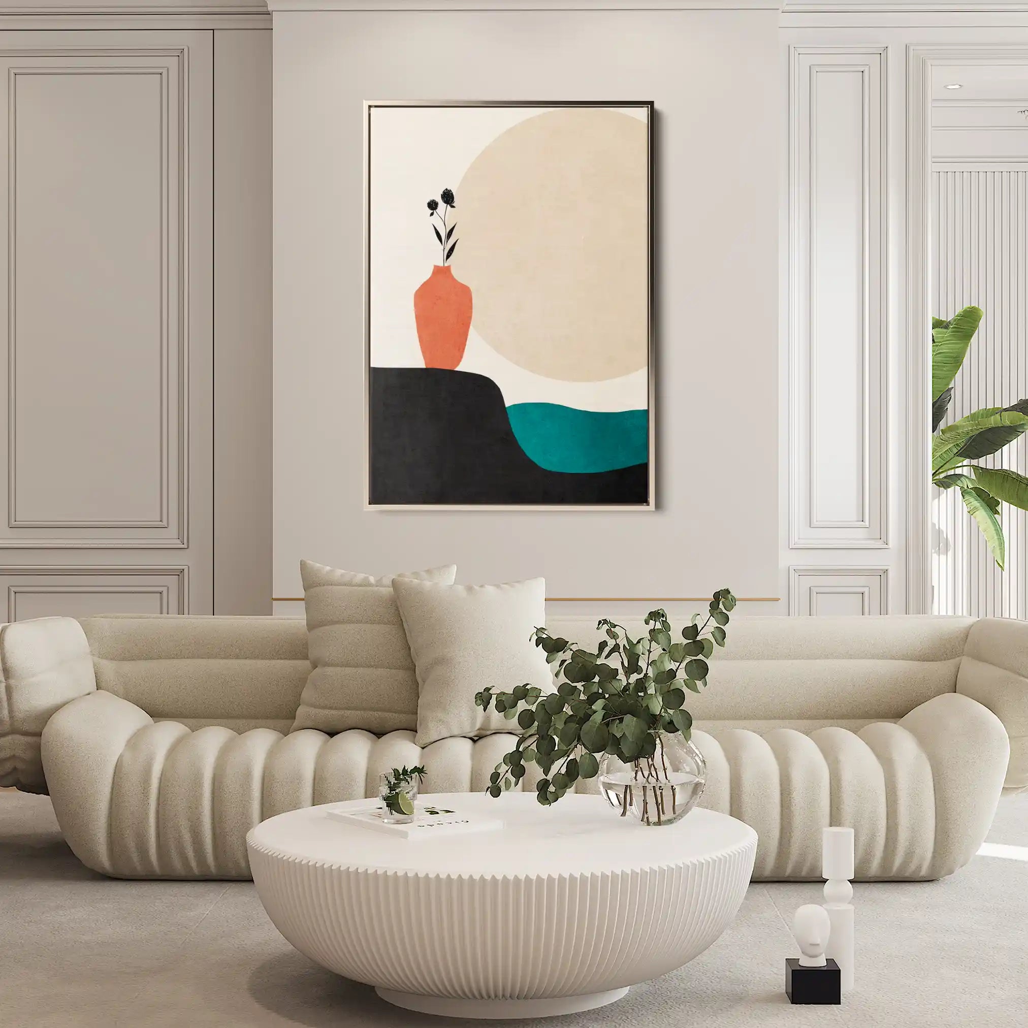 Boho 247 Canvas Art 90 x 60 cm / Stretched on hidden frame