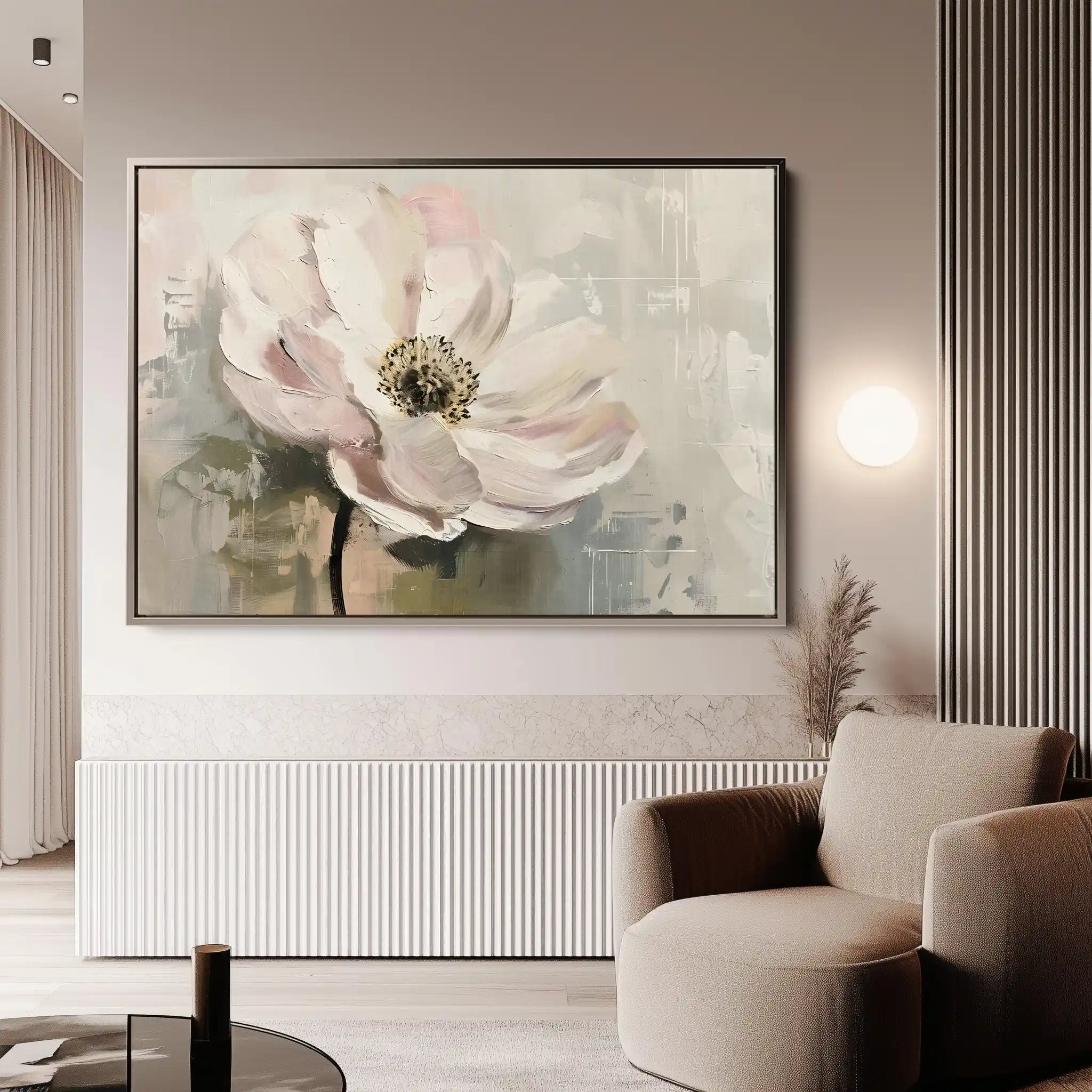 Floral Canvas Wall Art WAD247-F 90 x 60 cm / Stretched on hidden frame