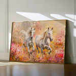 Horses 247 Canvas Art 90 x 60 cm / Stretched on hidden frame