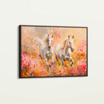 Horses 247 Canvas Art 90 x 60 cm / Stretched on hidden frame