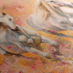 Horses 247 Canvas Art 90 x 60 cm / Stretched on hidden frame