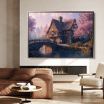 Landscape 247 Canvas Art 90 x 60 cm / Stretched on hidden frame