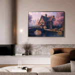 Landscape 247 Canvas Art 90 x 60 cm / Stretched on hidden frame