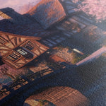 Landscape 247 Canvas Art 90 x 60 cm / Stretched on hidden frame