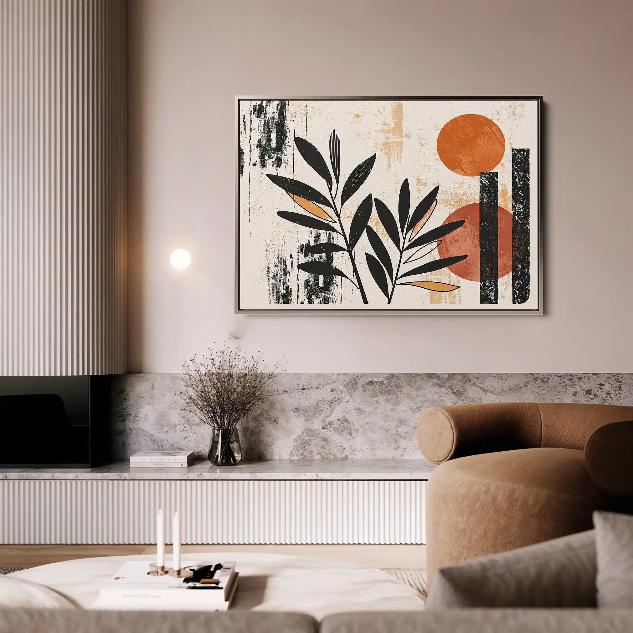 Boho 248 Canvas Art 90 x 60 cm / Stretched on hidden frame