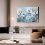 Floral Canvas Wall Art WAD248-F 90 x 60 cm / Stretched on hidden frame