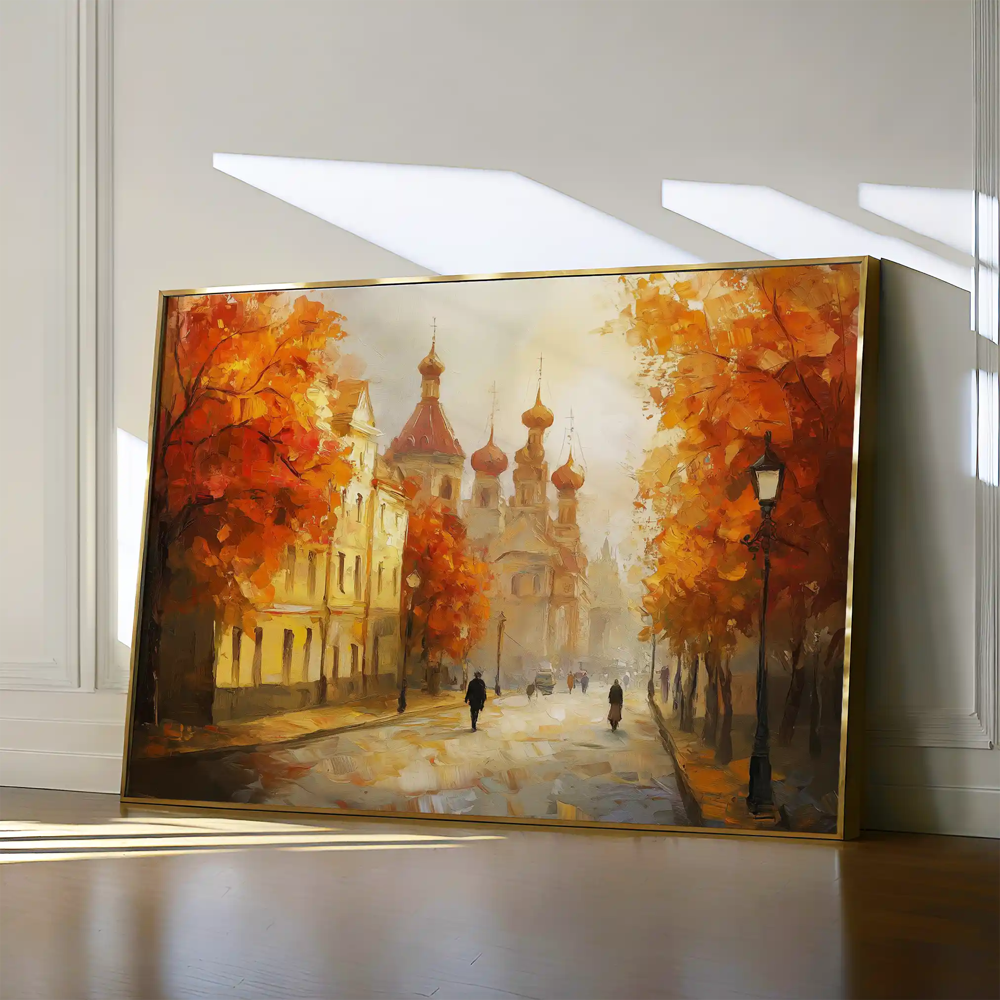 Landscape 248 Canvas Art 90 x 60 cm / Stretched on hidden frame