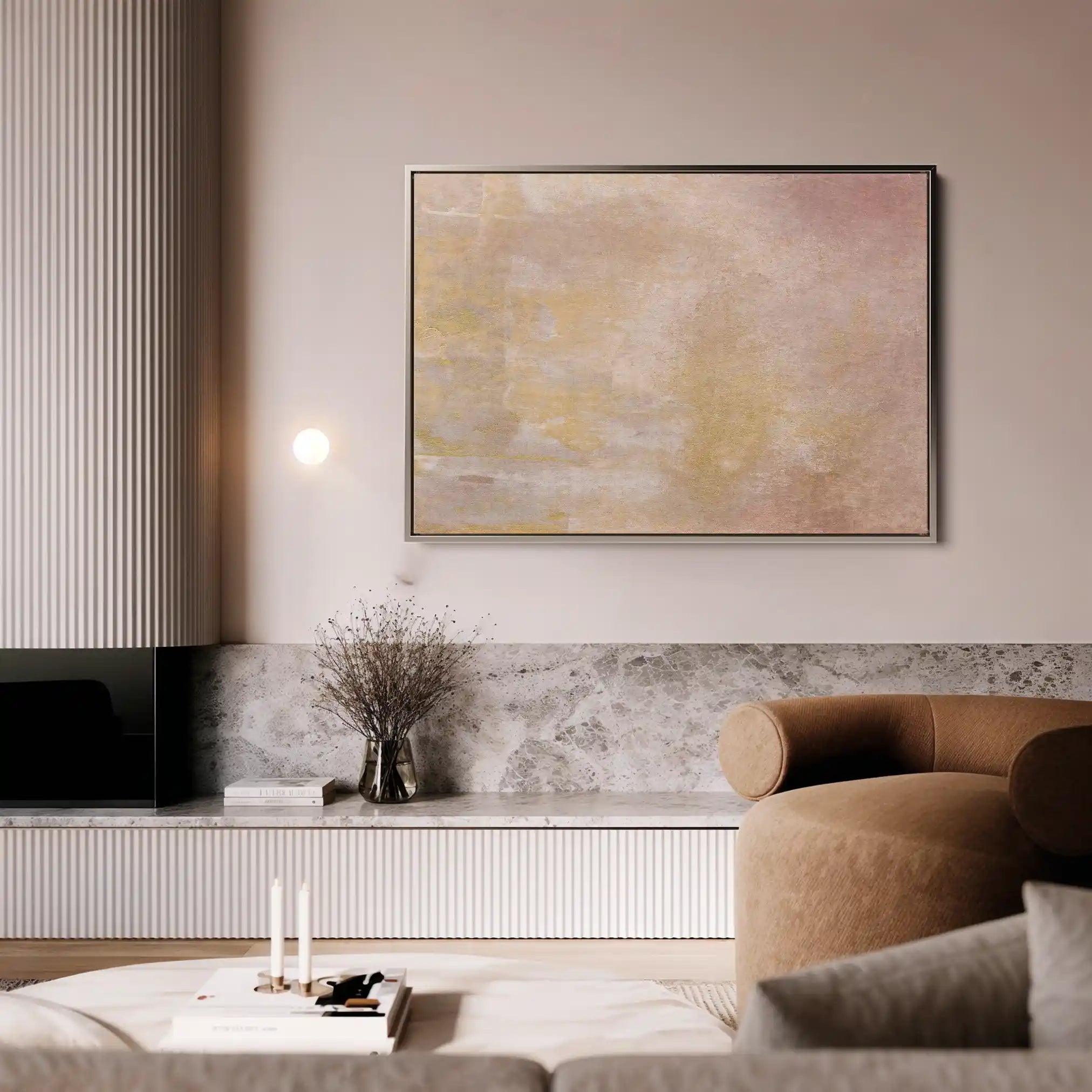 Abstract 249 Canvas Art 60 x 40 cm / Stretched on hidden frame