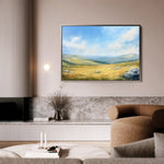 Landscape 249 Canvas Art 90 x 60 cm / Stretched on hidden frame