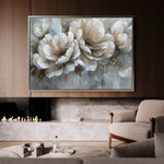 Floral Canvas Wall Art WAD250-F 90 x 60 cm / Stretched on hidden frame
