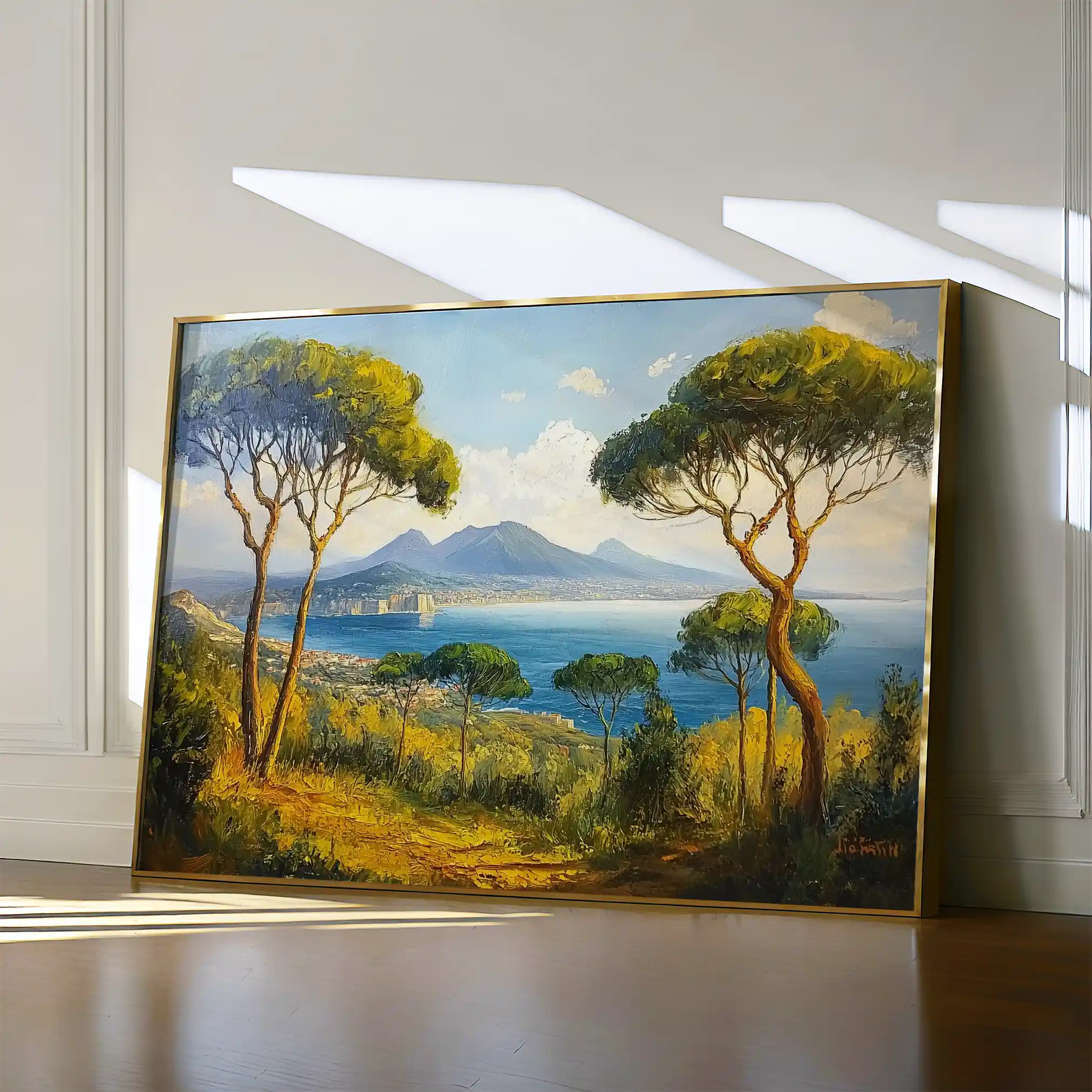 Landscape 250 Canvas Art 90 x 60 cm / Stretched on hidden frame