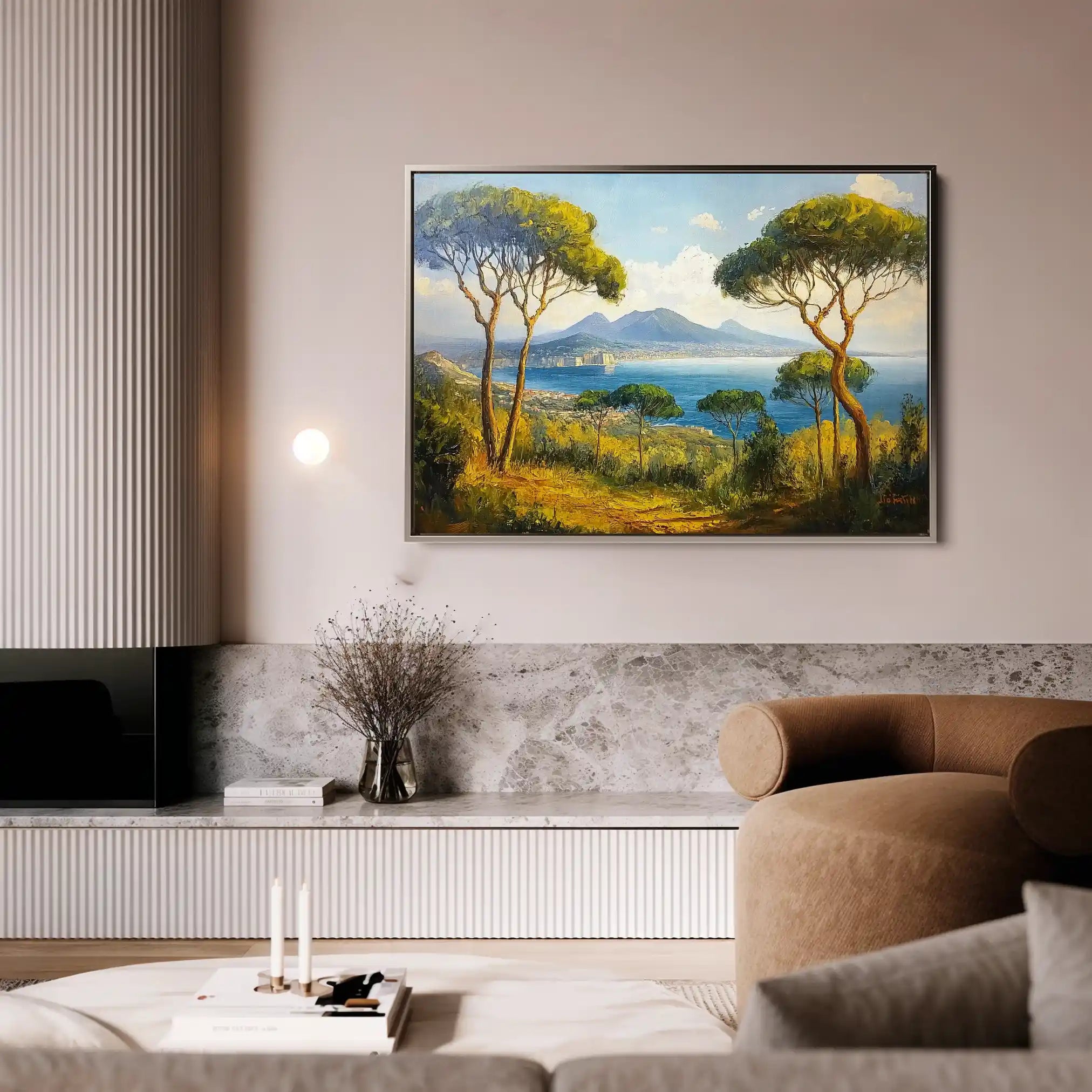Landscape 250 Canvas Art 90 x 60 cm / Stretched on hidden frame