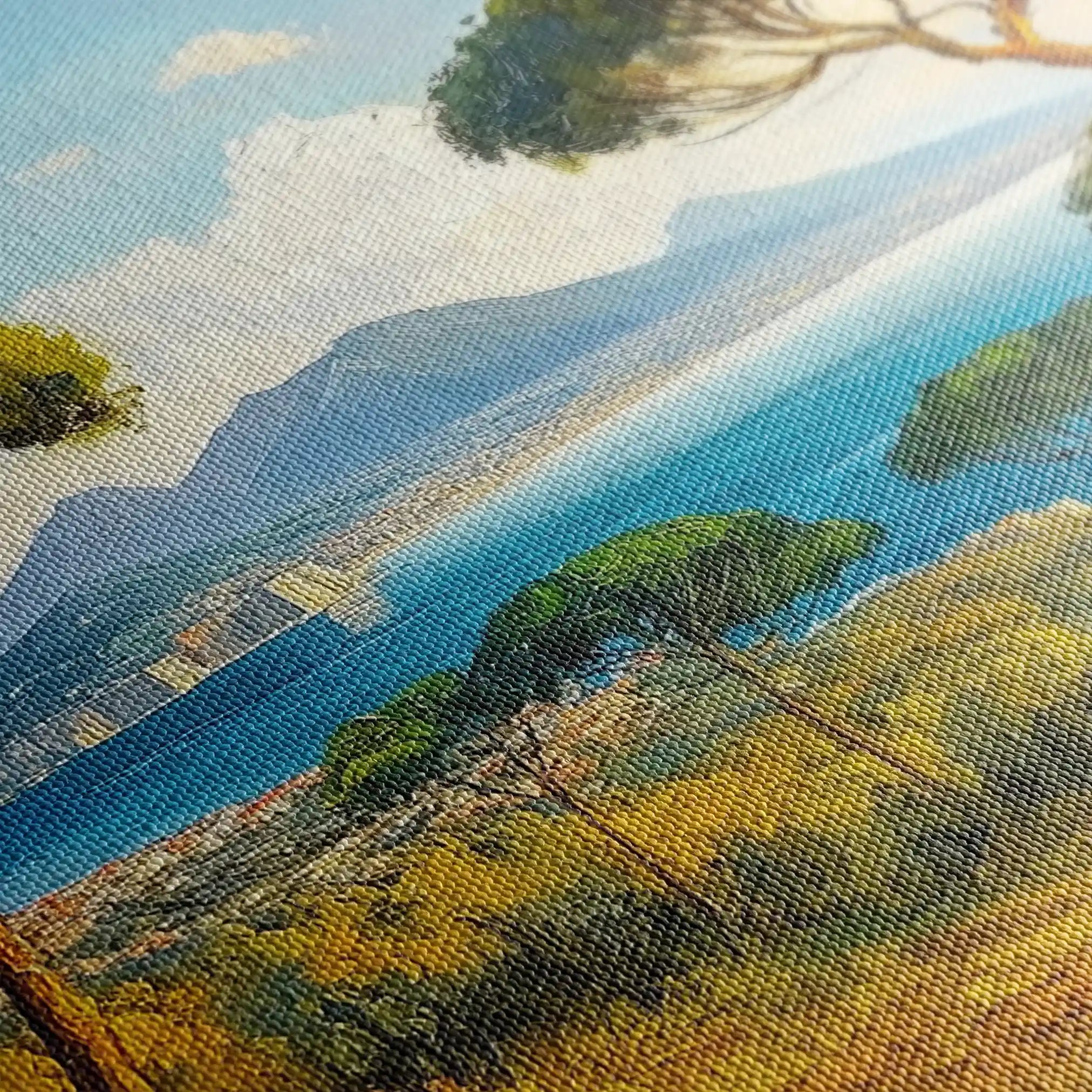 Landscape 250 Canvas Art 90 x 60 cm / Stretched on hidden frame