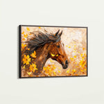 Horses 251 Canvas Art 90 x 60 cm / Stretched on hidden frame